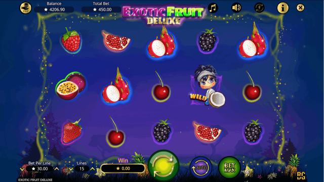 Характеристики слота Exotic Fruit Deluxe 10