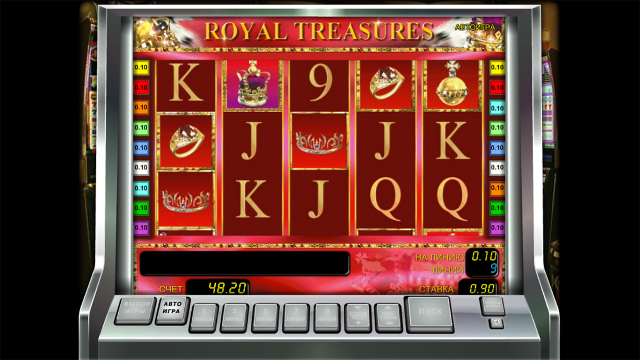 Игровой интерфейс Royal Treasures 4