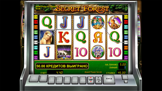 Игровой интерфейс Secret Forest 5