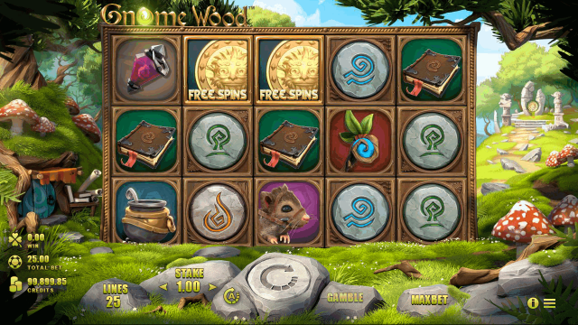 Игровой интерфейс Gnome Wood 6