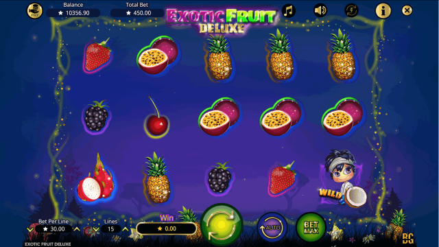 Бонусная игра Exotic Fruit Deluxe 6
